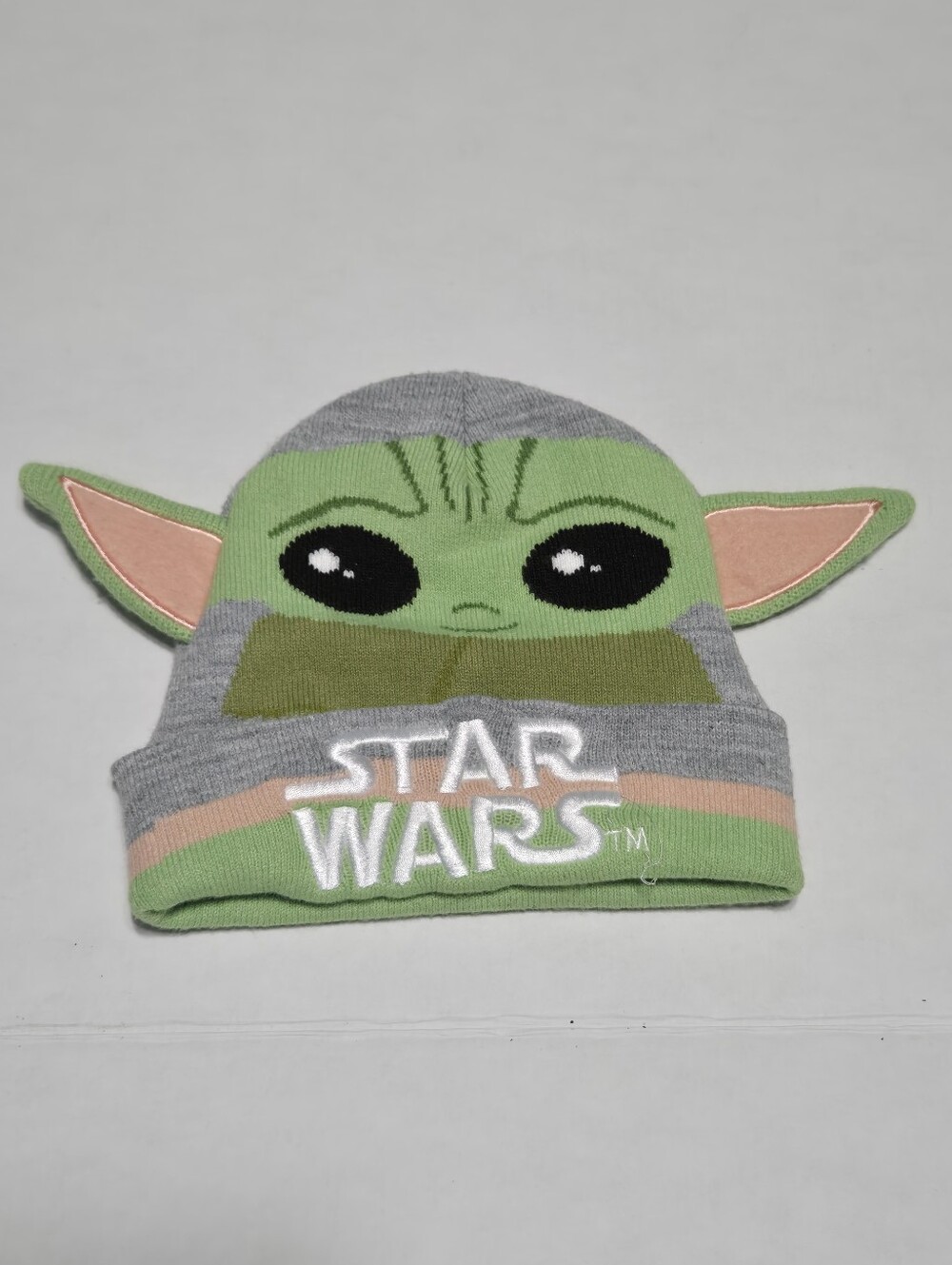 Star Wars The Mandalorian Grogu BabyYoda Beanie Hat Boys and Girls, os